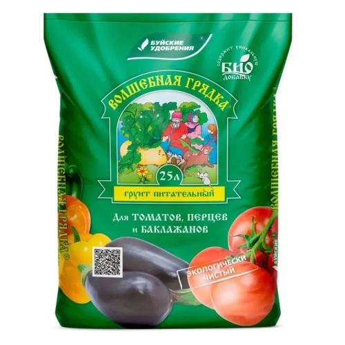 Грунт БХЗ Волшебная грядка для томатов и перцев 25л _60
