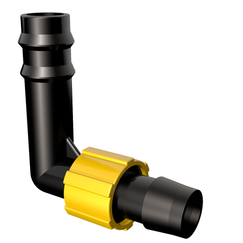 Соединитель капельной ленты (уголок)  _100