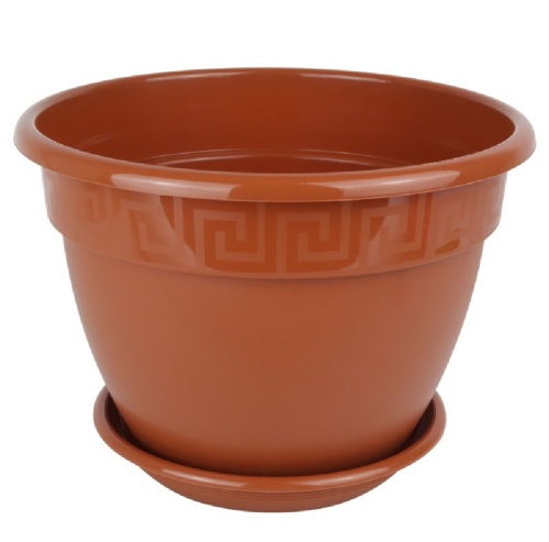 Горшок пласт АНТИК  1_6л терракот _35