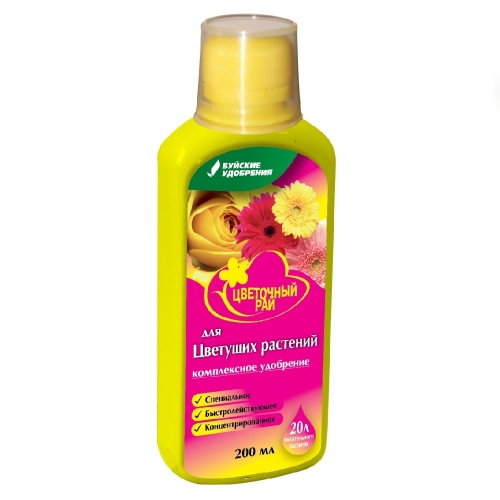Удоб БХЗ _Цветочный рай_ для цветущих растений 0_2л  _12