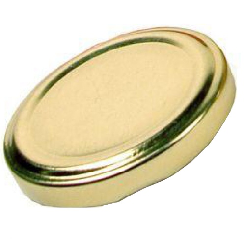 Крышка винтовая ТВИСТ-ОФФ моно-цвет 1шт. d 58 золотая_50_1150