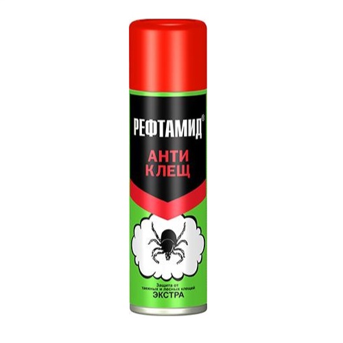 Аэрозоль от клещей РЕФТАМИД Антиклещ 145мл  _24