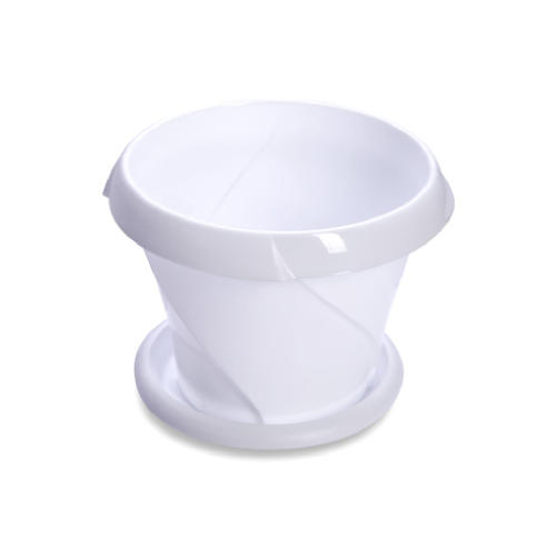 Горшок-кашпо пласт Флориана  5_4л белое _8