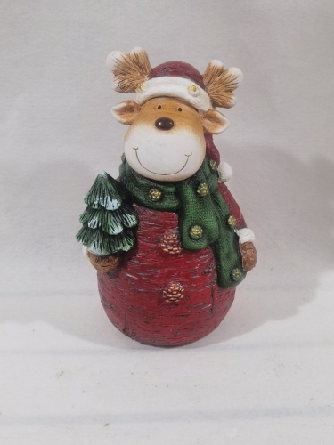 Декор Лось новогодний h 26см _6