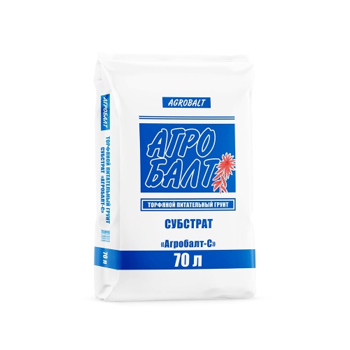Грунт торфяной Агробалт-С 0 -10мм 70л  _33