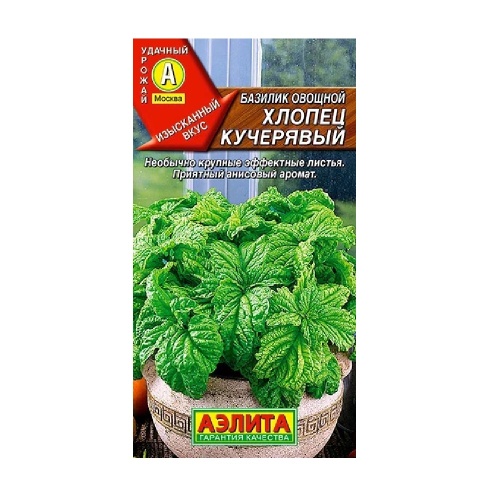 Базилик Хлопец кучерявый овощной 0_2-0_3гр_10