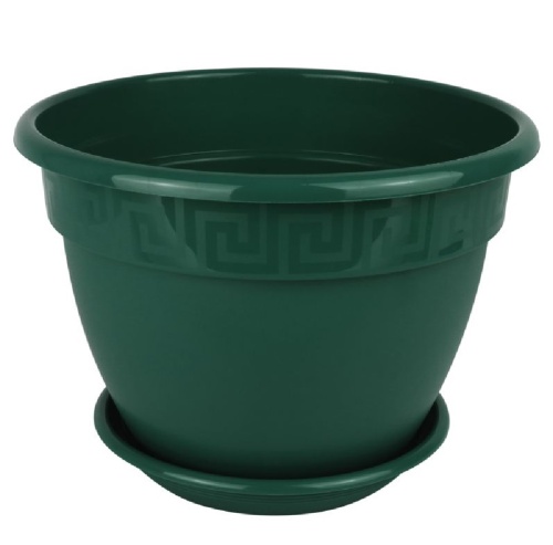 Горшок пласт АНТИК  2_6л малахит  _32