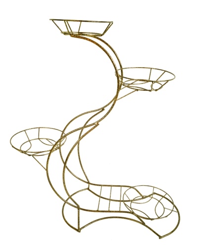 Подставка д_цветов  4яч Конек  _1