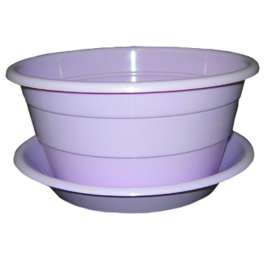 Кашпо пласт ФИАЛКА 0_5л сиреневый _100