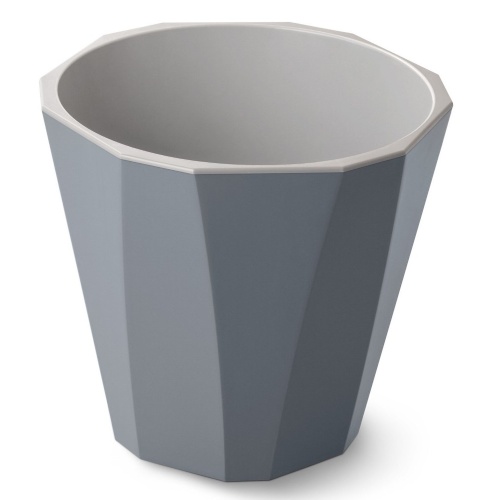 Горшок пласт Палермо 1_8л со вставкой темно-сер  _20