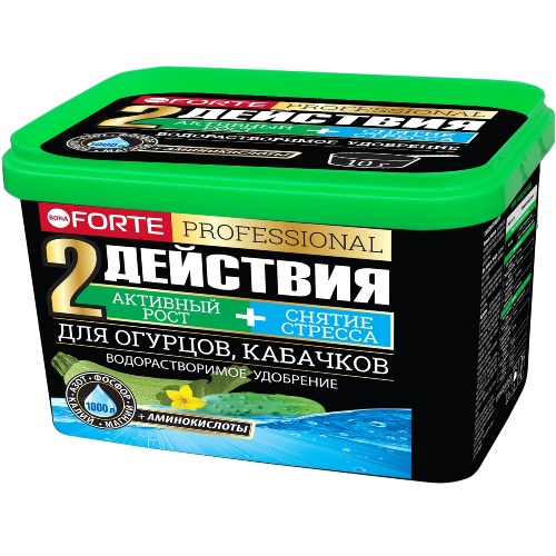 Удоб BONA FORTE для огурцов_ кабачков 500г _12