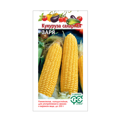 Кукуруза Заря сахарная  20шт_5гр_10