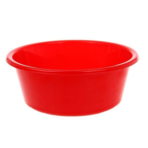 Таз 10л Кливия красный_10