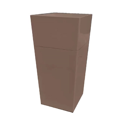 Горшок пласт АСТРА  1_8л мокко  _6