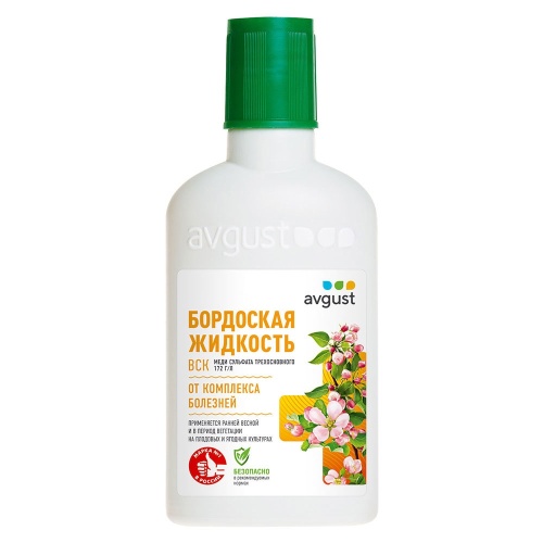 БОРДОСКАЯ ЖИДКОСТЬ АВГУСТ 100мл  _50