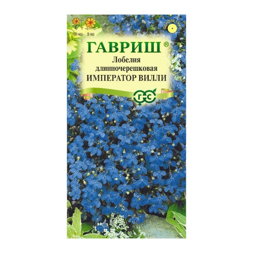 Лобелия Император Вилли  0_01гр_10