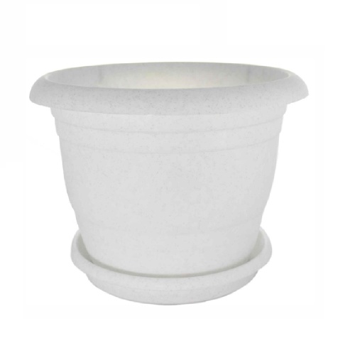 Горшок пласт ТОПРАК  8_5л мрамор  _20