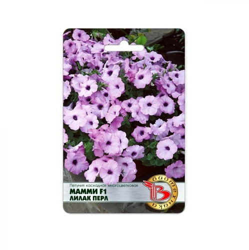 Петуния Мамми F1 Лилак Перл каскадная многоцветковая  5шт_5_10