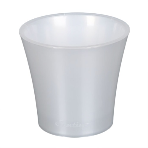 Горшок пласт АРТЕ 0_6л жемчуг-прозрачный  _45