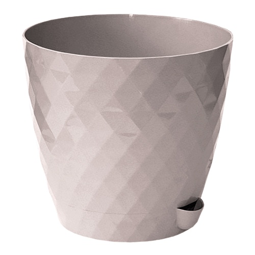 Горшок пласт РУМБА 3л льняной_24