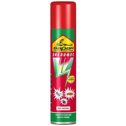 Аэрозоль универсальный ДИХЛОФОС Варан ФОРТЕ ЗЕЛЕНЫЙ 190мл _24