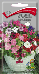 Петуния Смесь окрасок балконная  0_1гр_10