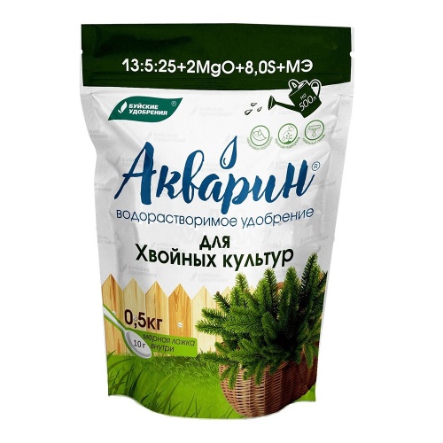 Удоб БХЗ Акварин _Для хвойных культур_ 0_5кг(дой-пак) _12