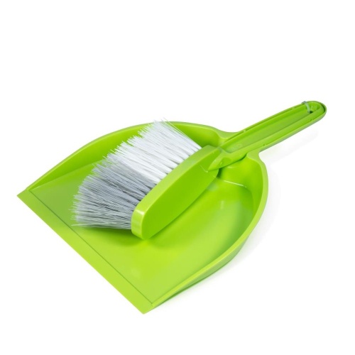 Совок со щеткой Фанго оливка  _16