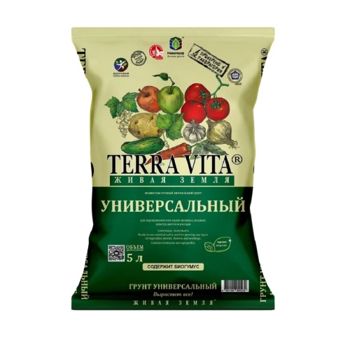 Грунт ЖИВАЯ ЗЕМЛЯ универсальный  5л  _5_385