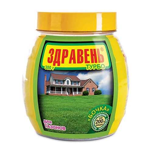 Удоб ЗДРАВЕНЬ ВХ Газон ТУРБО 300г  _24