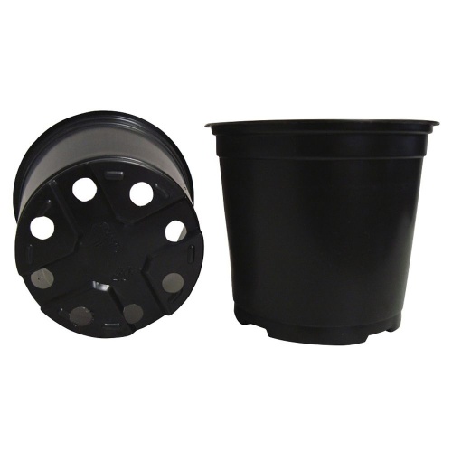 Горшок д_рассады  2_0л  черный круглый 160_145  __513