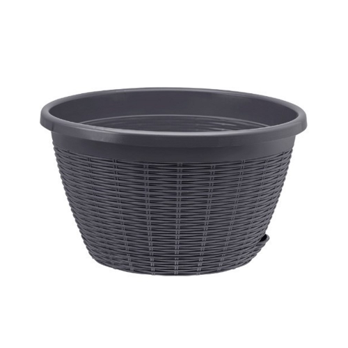 Кашпо пласт КОРЗИНКА подвесной  4_5л антрацит _20