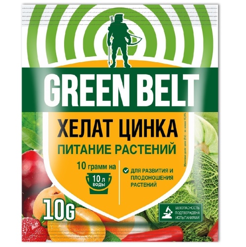 Удоб ГРИН БЭЛТ Хелат цинка 10 гр _100