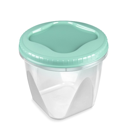 Банка д_сыпучих продуктов Тондо 1_5л с завинч.крышкой  _18