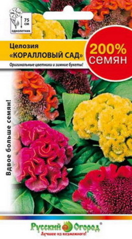 Целозия Коралловый сад 200%  0_4гр_10_100