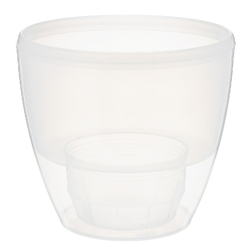 Горшок пласт DECO TWIN  4 л прозрачный _20