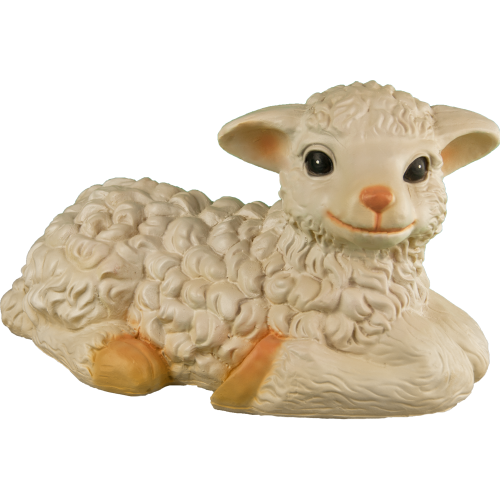 Фигура садовая ОВЕЧКА ЛЕЖАЧАЯ _ 1