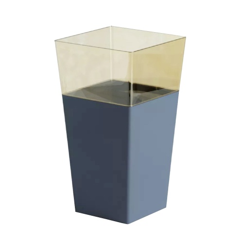 Горшок пласт АСТРА  1_8л прозрачно-антрацитовый _6