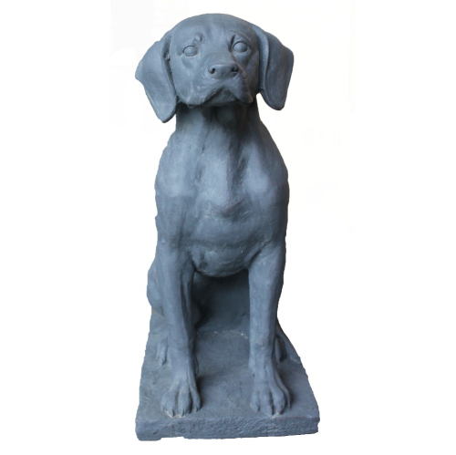 Фигура садовая  Собака сидящая  _1