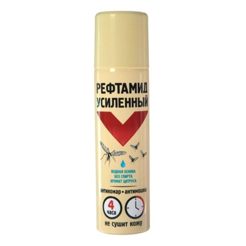 Аэрозоль от комаров и мошек РЕФТАМИД на вод.основ150мл_12