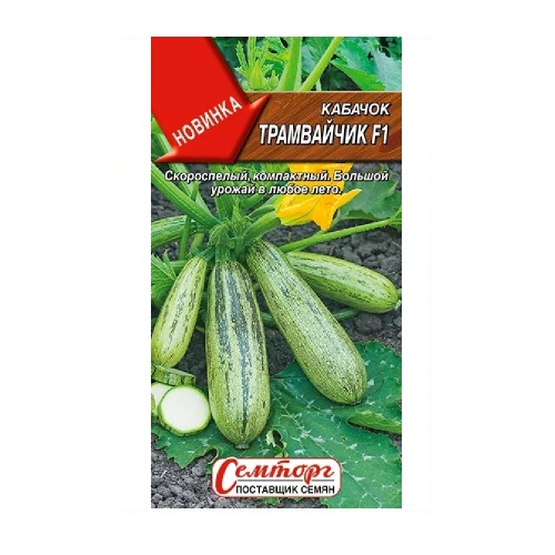 Кабачок Трамвайчик цуккини F1 5шт _10