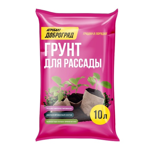 Грунт Доброгряд для рассады 10л  _176