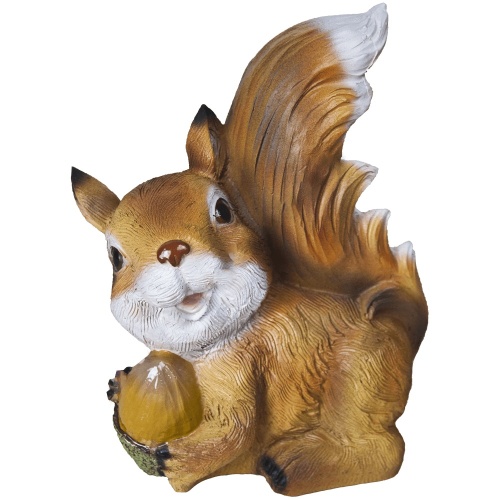 Фигура садовая БЕЛОЧКА С ЖЕЛУДЕМ КРОХА _15