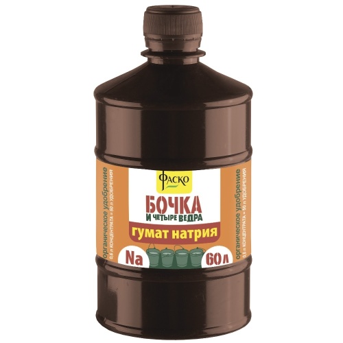 Удоб БОЧКА И ЧЕТЫРЕ ВЕДРА гумат натрия 0_6л  _9