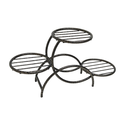 Подставка д_цветов  3яч настольная Кузнечик малый _2