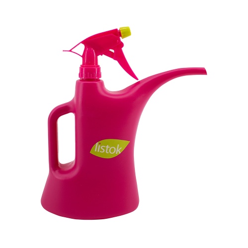Лейка-опрыскиватель LISTOK КОМБИ 1л розовая  _36