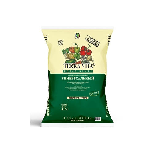 Грунт ЖИВАЯ ЗЕМЛЯ универсальный 25л  _60