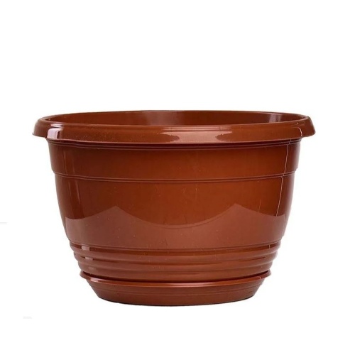 Горшок пласт ГЛОРИЯ 4_2л терракот _40
