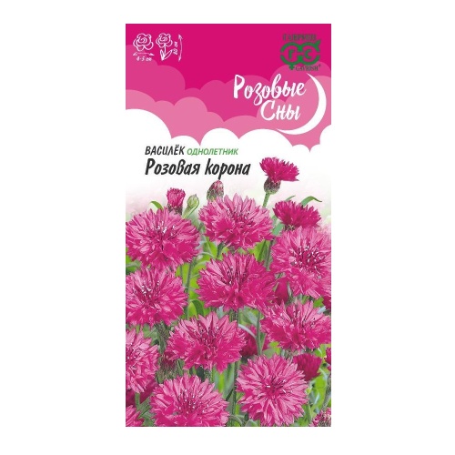 Василек Розовая корона  0_2гр_10