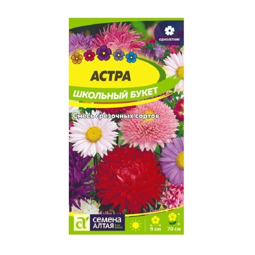 Астра Школьный букет смесь 0_2-0_3 гр _10